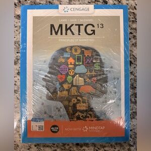 Cengage MKTG 13 Principles of Marketing Textbook with Access code NWT